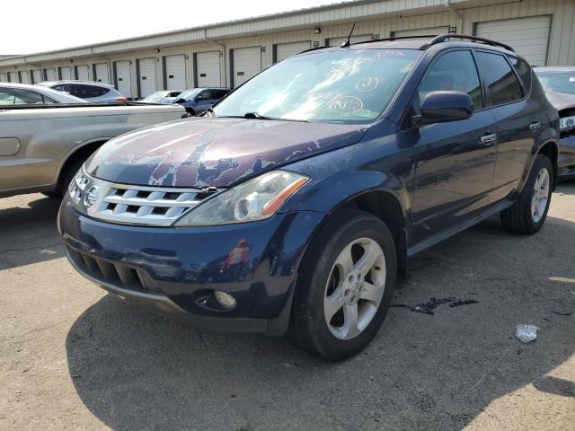 Photo 1 from auction – 2005 NISSAN MURANO SL with VIN JN8AZ08T35W308541