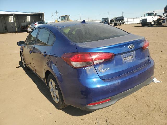 Photo 2 from auction – 2017 KIA FORTE LX with VIN 3KPFK4A77HE159057