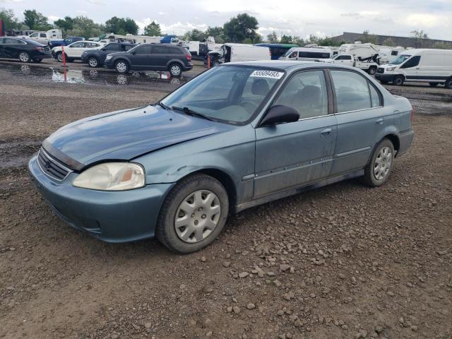 HONDA CIVIC BASE 2000 with VIN 2HGEJ6611YH572385 - Photo from auction