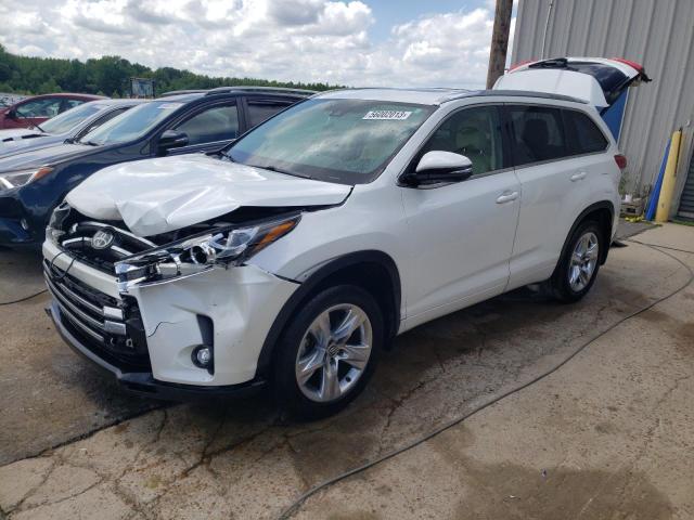 TOYOTA HIGHLANDER 2019 with VIN 5TDDZRFH1KS949291 - Photo from auction