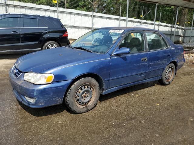 TOYOTA COROLLA CE 2002 with VIN 2T1BR12E52C550669 - Photo from auction