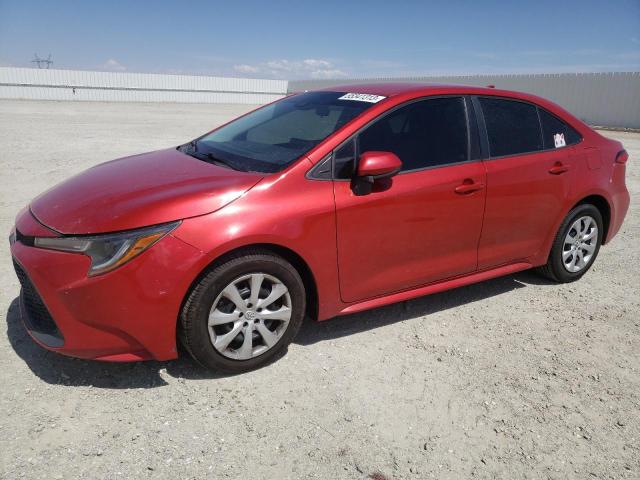 TOYOTA COROLLA LE 2020 with VIN 5YFEPRAE5LP006709 - Photo from auction