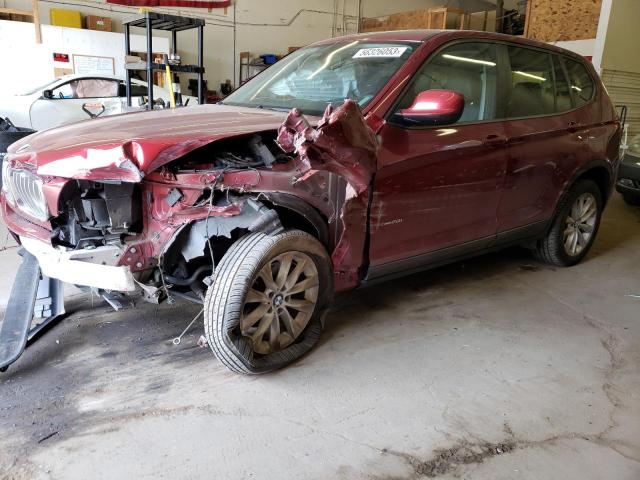BMW X3 XDRIVE2 2014 with VIN 5UXWX9C51E0D37738 - Photo from auction