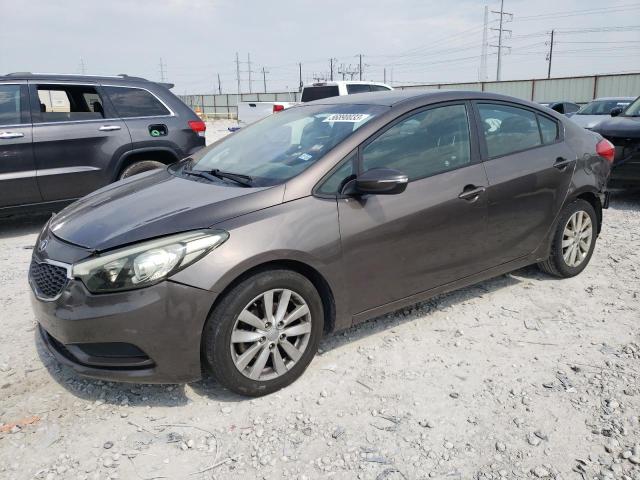 KIA FORTE LX 2014 with VIN KNAFX4A60E5223646 - Photo from auction