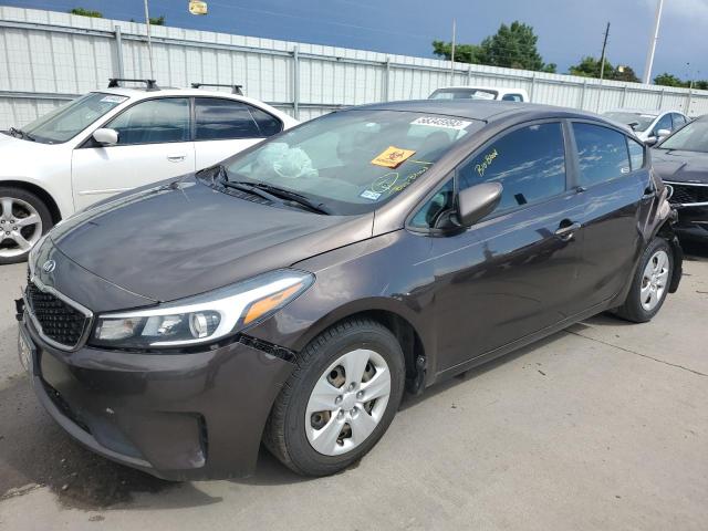 KIA FORTE LX 2018 with VIN 3KPFK4A79JE221659 - Photo from auction