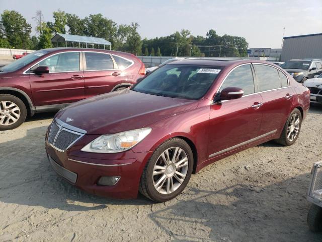 HYUNDAI GENESIS 4. 2010 with VIN KMHGC4DF4AU072482 - Photo from auction