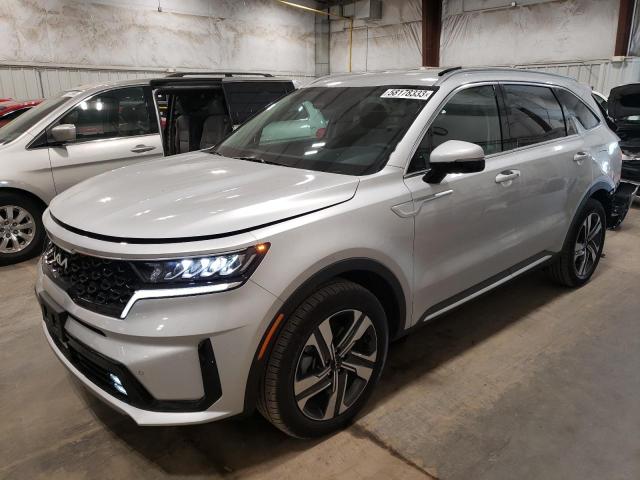 KIA SORENTO EX 2023 with VIN KNDRHDLG0P5166919 - Photo from auction