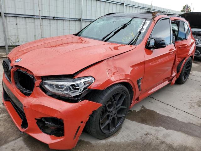 BMW X3 M COMPE 2020 with VIN 5YMTS0C09LLT10225 - Photo from auction