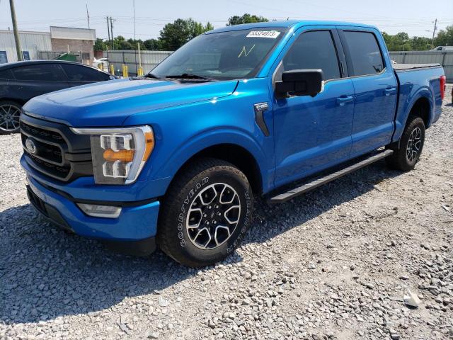 FORD F150 SUPER 2021 with VIN 1FTFW1E80MFA36075 - Photo from auction