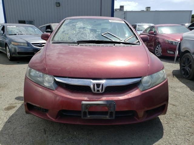 Photo 5 from auction – 2010 HONDA CIVIC LX with VIN 19XFA1F54AE012578