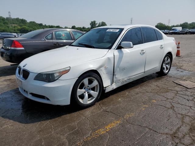 BMW 525 I 2007 with VIN WBANE53577CY04586 - Photo from auction
