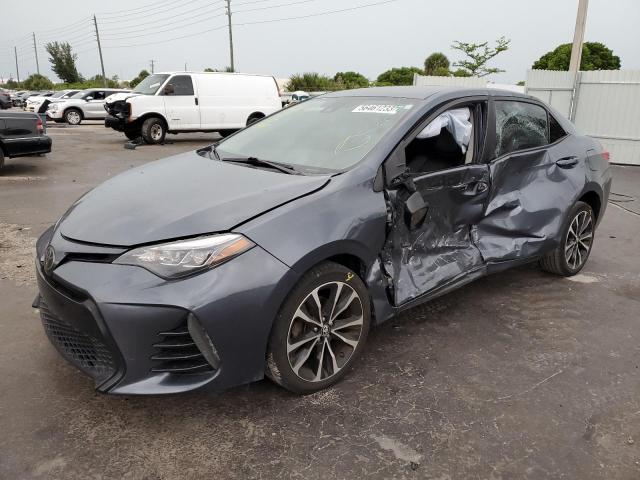 TOYOTA COROLLA L 2018 with VIN 5YFBURHE2JP807077 - Photo from auction