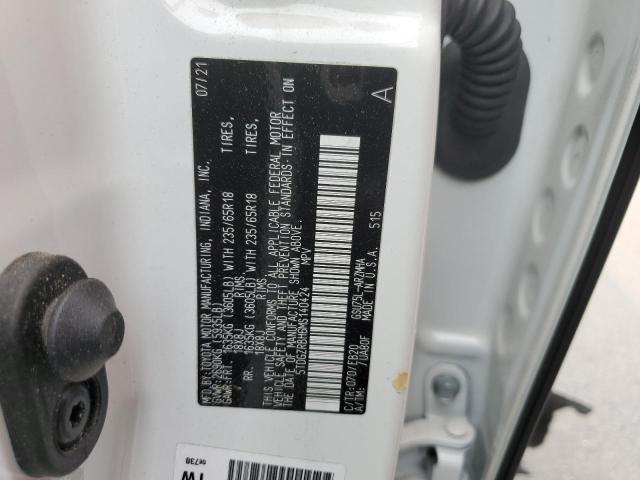 Photo 14 from auction – 2021 TOYOTA HIGHLANDER with VIN 5TDGZRBH6MS140424