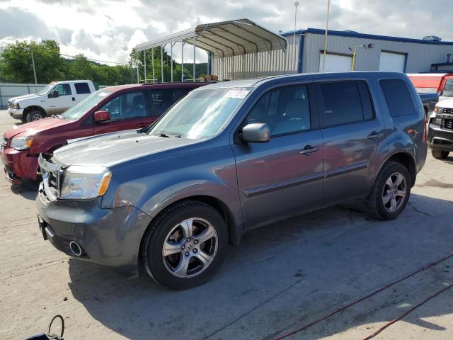 HONDA PILOT EXL 2012 with VIN 5FNYF4H57CB009938 - Photo from auction
