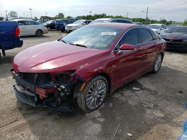 LINCOLN MKZ 2014 with VIN 3LN6L2JK3ER814577 - Photo from auction