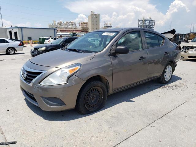 NISSAN VERSA S 2015 with VIN 3N1CN7AP6FL920233 - Photo from auction