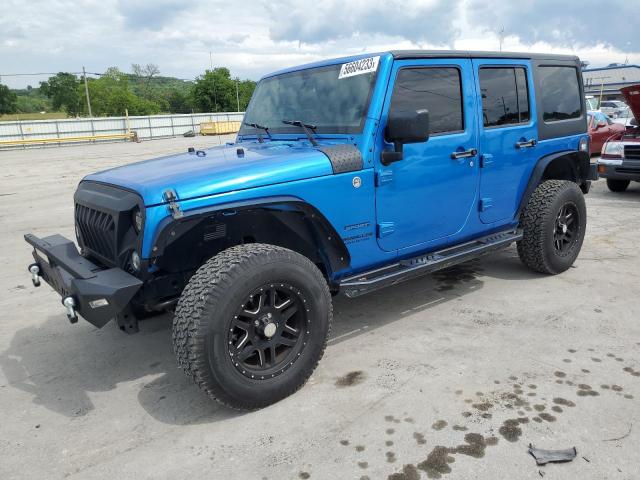JEEP WRANGLER U 2015 with VIN 1C4BJWDG6FL502762 - Photo from auction
