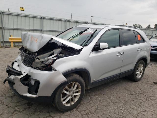 KIA SORENTO LX 2014 with VIN 5XYKTCA60EG484306 - Photo from auction