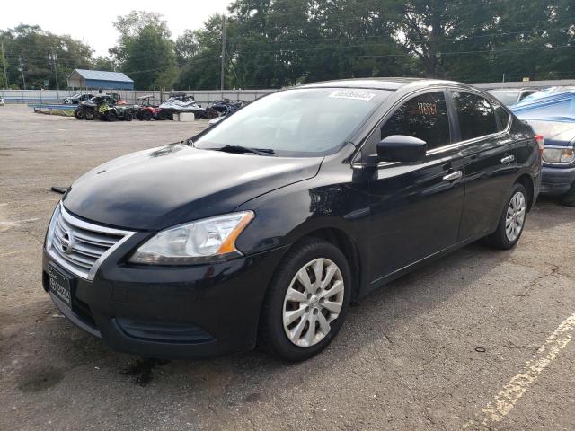 NISSAN SENTRA S 2013 with VIN 3N1AB7AP5DL777613 - Photo from auction