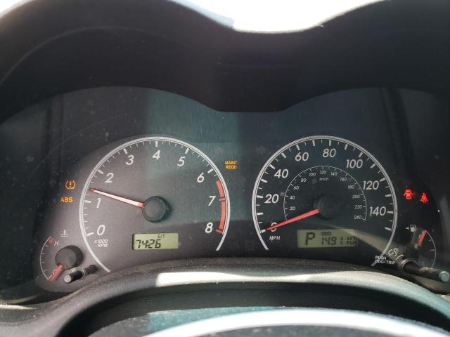 Photo 9 from auction – 2009 TOYOTA COROLLA BA with VIN 1NXBU40E39Z079746
