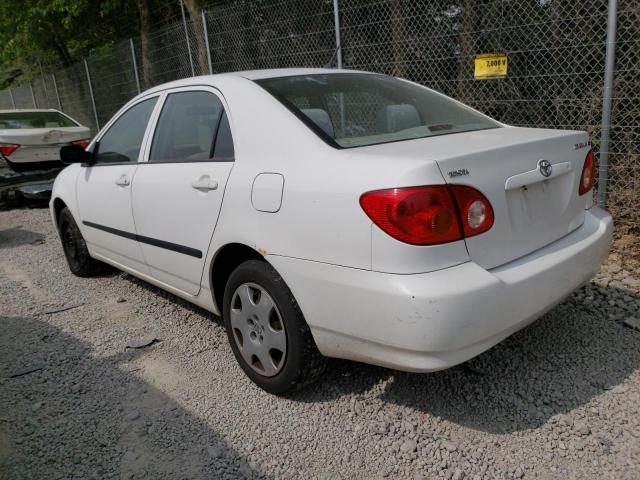 Photo 2 from auction – 2003 TOYOTA COROLLA 4D with VIN 1NXBR32EX3Z033878