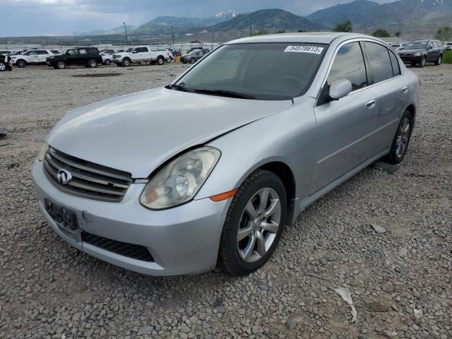 INFINITI G35 2006 with VIN JNKCV51F56M613133 - Photo from auction
