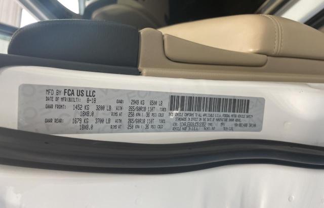 Photo 10 from auction – 2018 JEEP GRAND CHER with VIN 1C4RJEBG9JC512352