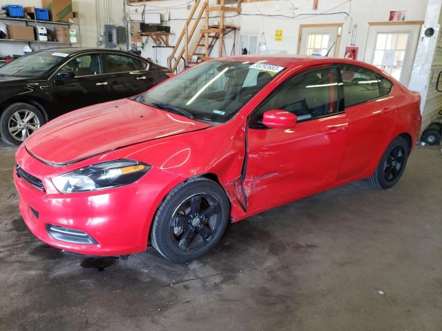 DODGE DART SXT 2016 with VIN 1C3CDFBB5GD689799 - Photo from auction
