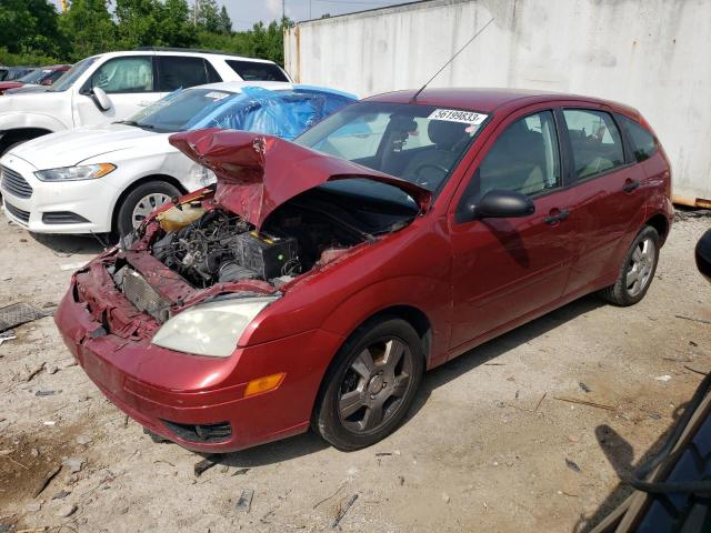 FORD FOCUS ZX5 2005 with VIN 3FAFP37N75R108637 - Photo from auction