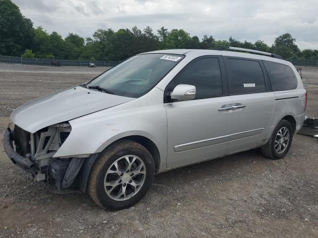 KIA SEDONA EX 2014 with VIN KNDMH4C76E6535557 - Photo from auction