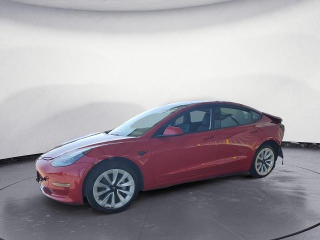 TESLA MODEL S 2022 with VIN 5YJ3E1EB2NF355372 - Photo from auction
