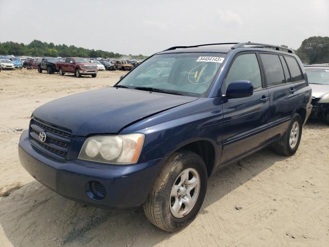 TOYOTA HIGHLANDER 2002 with VIN JTEGF21A820041894 - Photo from auction