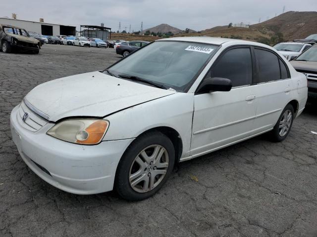 HONDA CIVIC LX 2002 with VIN 2HGES16532H586282 - Photo from auction