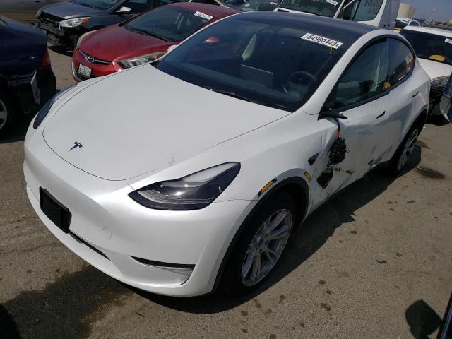 TESLA MODEL Y 2023 with VIN 7SAYGDEE1PF663327 - Photo from auction