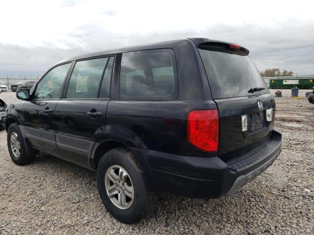 Photo 2 from auction – 2005 HONDA PILOT LX with VIN 2HKYF18175H550620