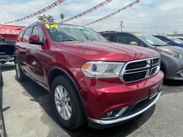 DODGE DURANGO SX 2014 with VIN 1C4RDJAG7EC595478 - Photo from auction