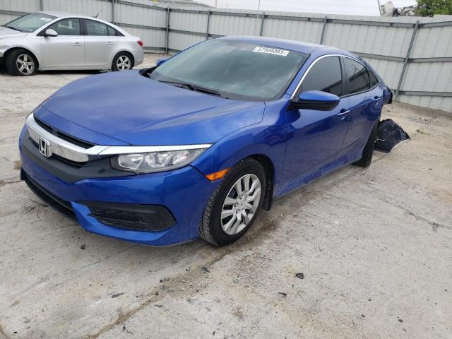 HONDA CIVIC LX 2017 with VIN 19XFC2F53HE007463 - Photo from auction