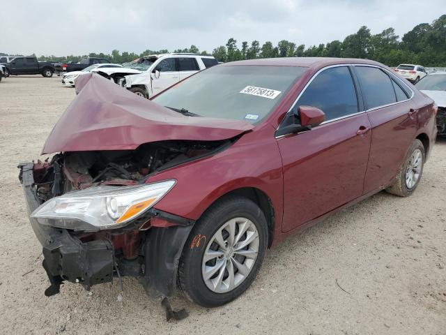 TOYOTA CAMRY LE 2017 with VIN 4T1BF1FK4HU710427 - Photo from auction
