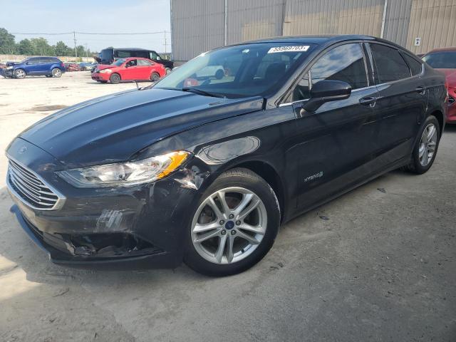 FORD FUSION SE 2018 with VIN 3FA6P0LU4JR160667 - Photo from auction