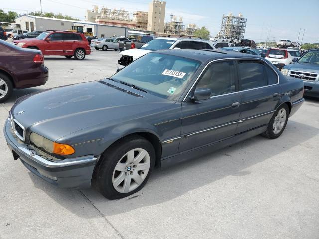 BMW 740 IL 2001 with VIN WBAGH83441DP28822 - Photo from auction