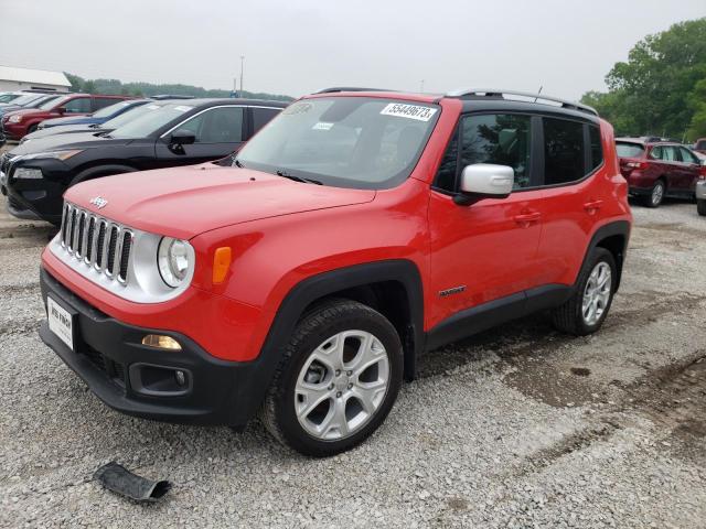 Photo 1 from auction – 2017 JEEP RENEGADE L with VIN ZACCJBDBXHPF67341