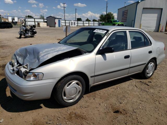 TOYOTA COROLLA VE 2000 with VIN 1NXBR12E9YZ336260 - Photo from auction