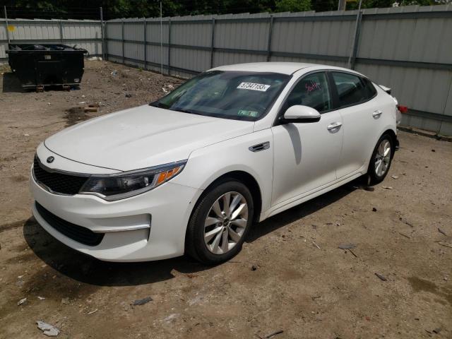 KIA OPTIMA LX 2016 with VIN 5XXGT4L31GG083398 - Photo from auction