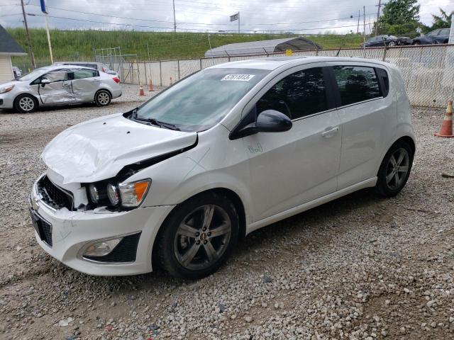 CHEVROLET SONIC RS 2013 with VIN 1G1JG6SB1D4214472 - Photo from auction