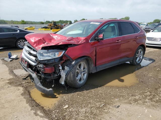 FORD EDGE TITAN 2018 with VIN 2FMPK4K94JBB80588 - Photo from auction