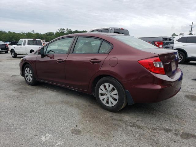 Photo 2 from auction – 2012 HONDA CIVIC LX with VIN JHMFB2F57CS001186