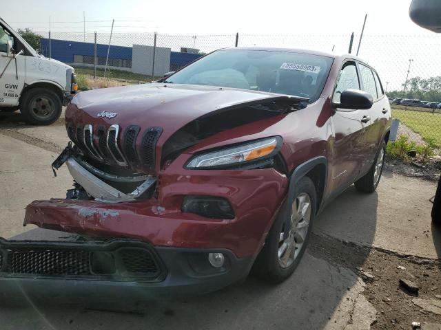 JEEP CHEROKEE S 2014 with VIN 1C4PJLAB6EW247735 - Photo from auction