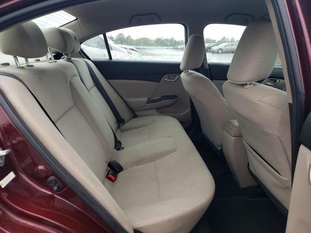 Photo 10 from auction – 2013 HONDA CIVIC LX with VIN 19XFB2F55DE220749
