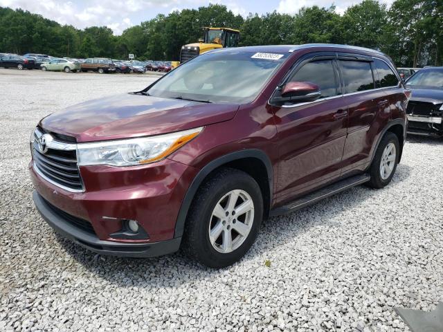 TOYOTA HIGHLANDER 2015 с VIN 5TDJKRFH5FS218702 - Фото с аукциона