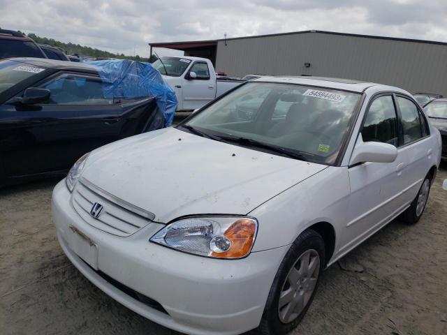 Photo 1 from auction – 2002 HONDA CIVIC EX with VIN 2HGES268X2H574808